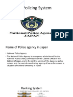 Japan's Centralized Policing System