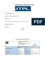 Planificación semanal para la Vaca Lola