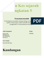 Kajian Kes Sejarah Tingkatan 5: Kandungan