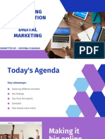 Marketing Presentation - Digital Marketing