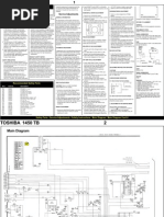 Toshiba TV T1450TB