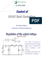 LC filter design for voltage regulation