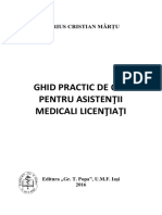 Ghid Practic de ORL Pentru Asistentii Medicali Licentiati - Ghid - Martu MC - 2016