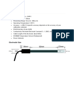 Specification: Electrode Size