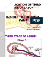 1066 Complications of 3rd Stage of Labour Injuries To Birth Canal