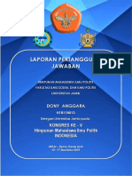 LPJ Kongres Aceh Dony