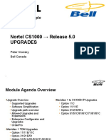 Nortel CS1000 Release 5.0 Upgrades: Peter Vronsky Bell Canada