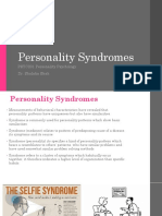 10 - Personality Syndromes-Symbols of Self