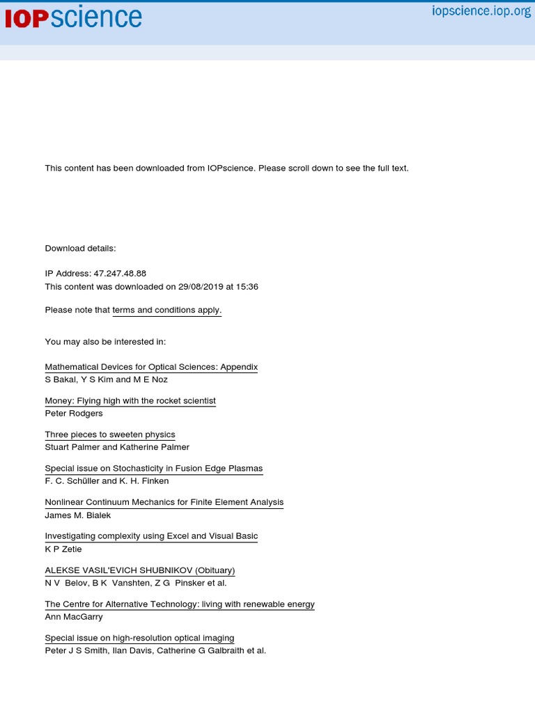 Introduction to Quantum Mechanics | PDF
