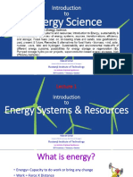 Energy Science: Rustamji Institute of Technology