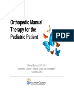 Orthopedic Manual Therapy