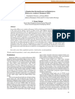 Population Genetics of Javan Rhino (Rhinoceros Sondaicus Desmarest 1822) and It's Conservation Strategy