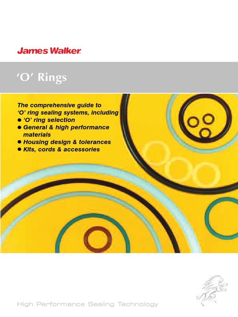 James Walker O Rings PDF Building Engineering Chemical Compounds