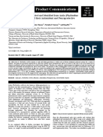 NPC Natural Product Communications: Emblica) Juice Powder and Their Antioxidant and Neuroprotective