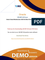 Oracle: 1Z0-997-20 Exam