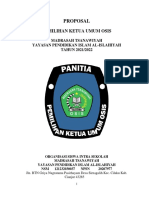 Proposal Pemilihan Ketua Umum Osis