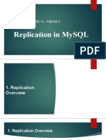 Replication in MySQL