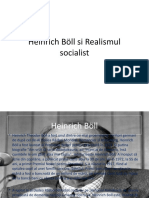 Heinrich Böll si Realismul socialist proect istorie