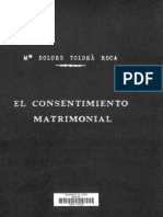 El Consentimiento Matrimonial