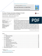 A Survey of Image Processing Techniques For Plant Extraction and Segmentation in The Field