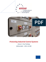 Protecting Industrial Control Systems: Annex V. Key Findings (Deliverable - 2011-12-09)