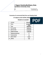 Kota Dairy Farm Economic Analysis