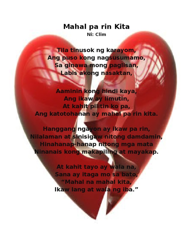 Mahal Na Mahal Parin Kita Quotes Mahal Parin Kita