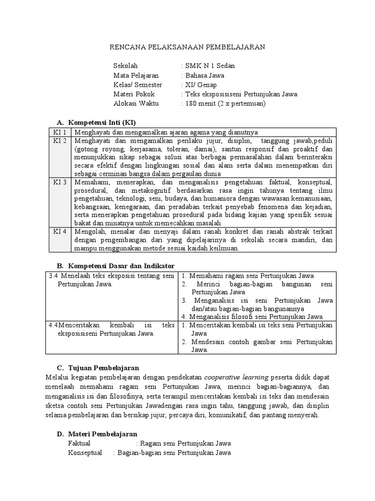 Jlentrehna Strategi Pengembangan Seni Pertunjukan Tradisional