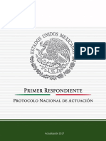 Protocolo Nacional de Actuacion Primer Respondiente