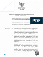 PMK 206 - PMK.07 - 2020 Penggunaan Pemantautan Dan Evaluasi DBH CHT