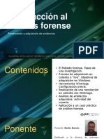 Introducción al análisis forense digital