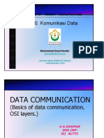 Komunikasi Data: TEE 843 - Sistem Telekomunikasi