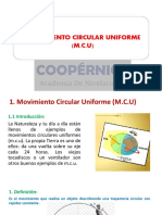 Movimiento Circular Uniforme