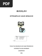 Download Makalah Ketrampilan Dasar Mengajar by Amir Uddin SN54821152 doc pdf