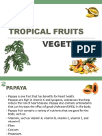 Tropical Fruits - Brochure UTI PDF