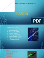 Laser: DR B R Ambedkar Institute of Technology