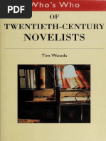 Woods, T (2001) Who's Who of Twentieth-Century Novelists, London ...