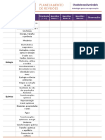 Planejamento de Revisões - Com Matérias