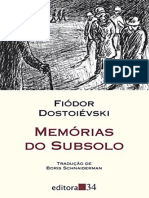 Memorias Do Subsolo - Fiodor Dostoievski