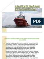 Presentasi Usaha Perbaikan Dan Pemeliharaan Kapal