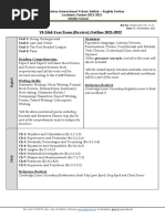 Y8 Mid Year Exam (Review) Outline 2021-2022