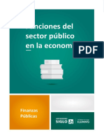 Funciones Del Sector Público en La Economía PDF