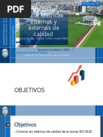 Clase 8 ISO 9126 Métricas Internas y Externas de Calidad