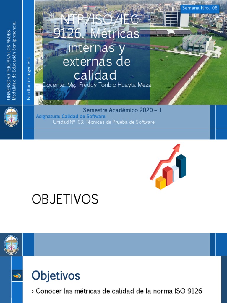 Clase 8 ISO 9126 Métricas Internas y Externas de Calidad | PDF ...