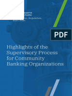 Supervisory Process For Community Banking Organizations