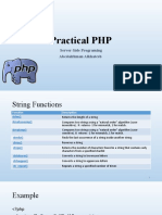 Practical PHP: Server-Side Programing Abedalrhman Alkhateeb