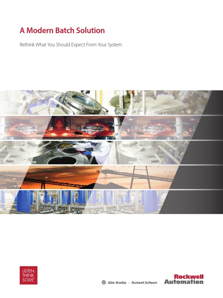 A Modern Batch Solution - Rockwell Automation | PDF | Computer Network ...