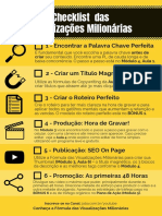 Checklist Das Visualizacoes Milionarias