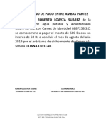 Contrato de Pago Roberto Loayza 22-08-19