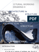 Architectural Working Drawing II (Presentaion)